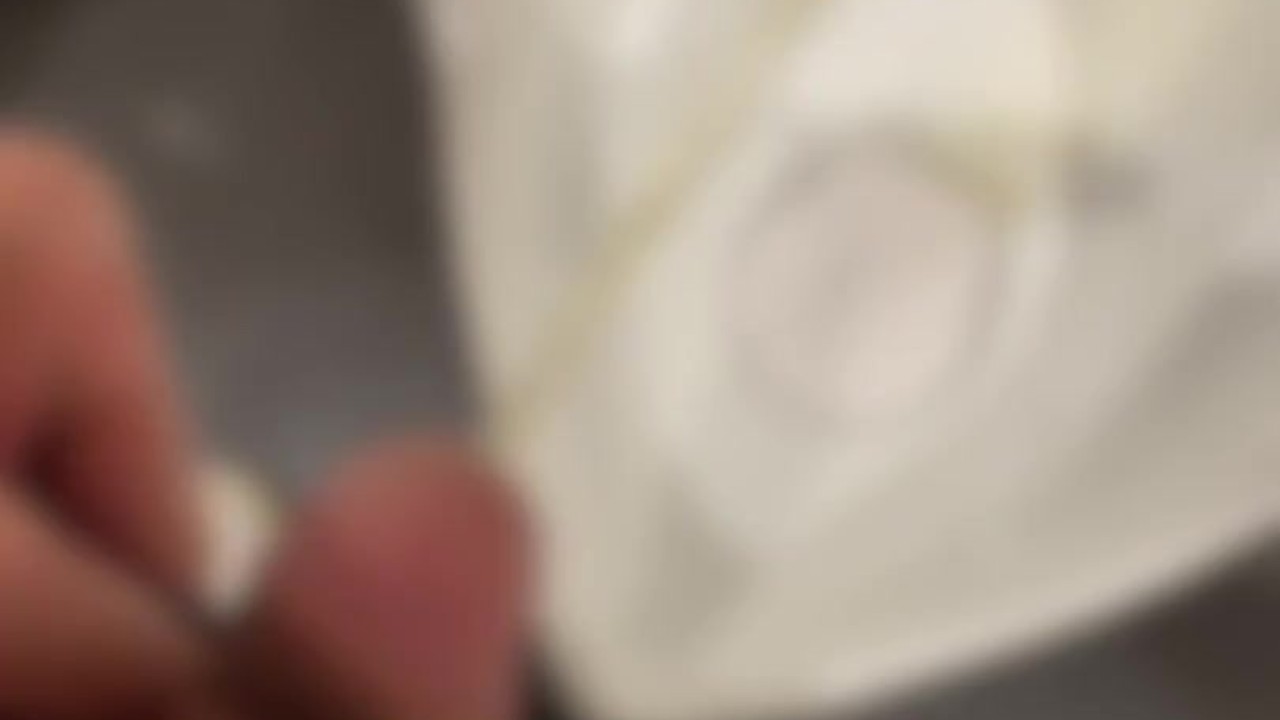 Gay Man Urinates After Work in Short Peeing Video