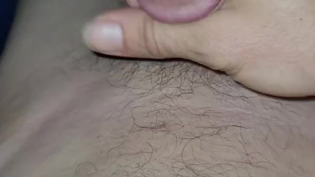 Solo Guy Jerks Off on a Lonely Night