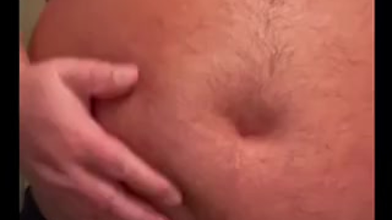 Gay Man Shows Off Belly Growth