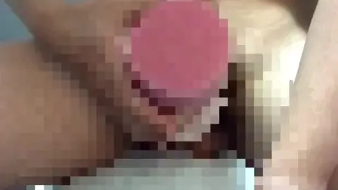 Gay Guy Masturbates with Artificial Vagina to Orgasm