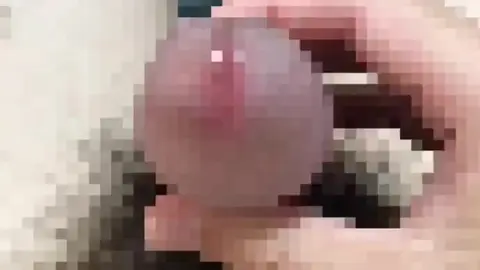 Guy Masturbates to Ejaculation Using Fingers