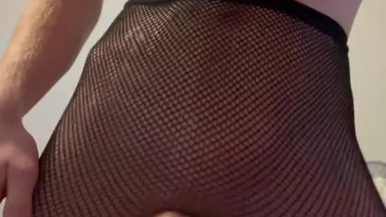 Fishnet Clad Bottom Gets Fucked by Thick Dick