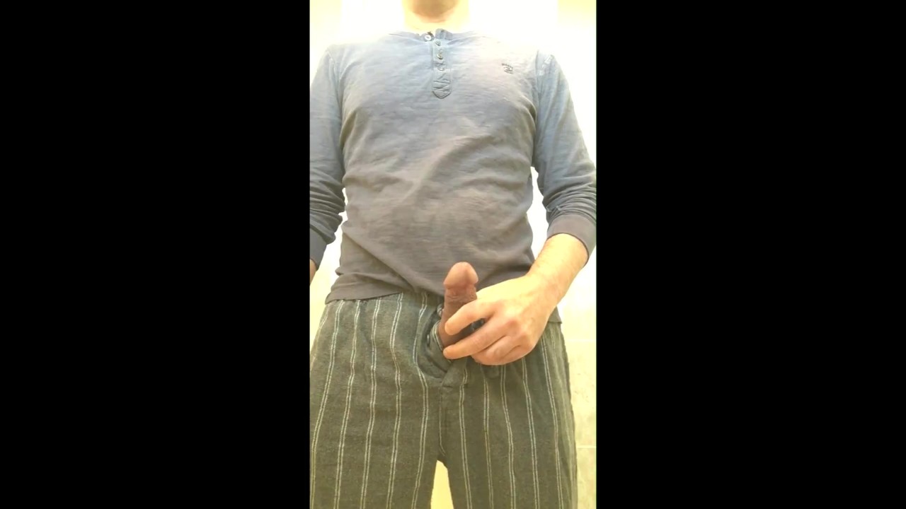 Morning Wood Leads to Desperate Cum Relief