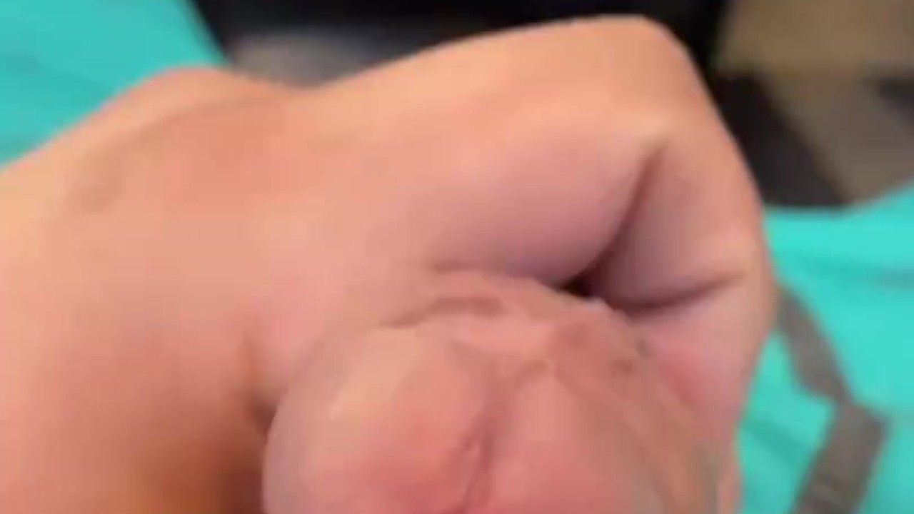 Uncut Cock Morning Play