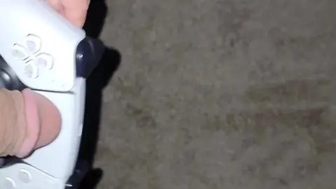 Guy Masturbates While Playing PS5