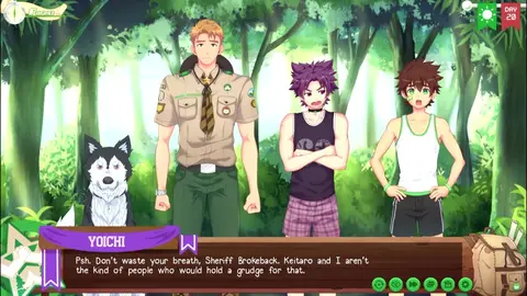 Gay Camp Buddies Engage in Hardcore Action