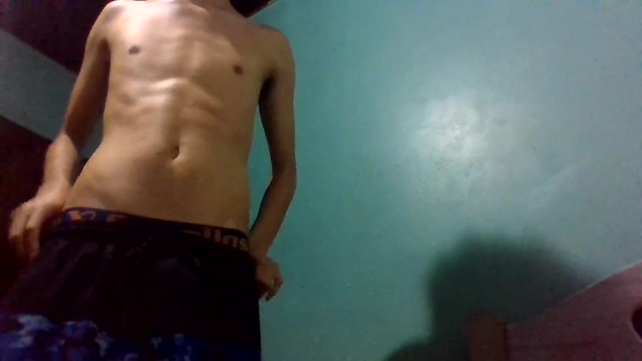 Naked Guy Masturbates to Orgasm