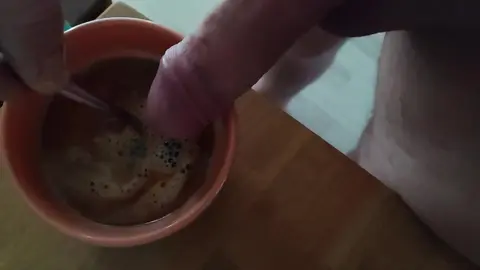 Twink Takes Creamy Load in Morning