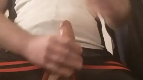 Guy Masturbates with Penis Sleeve and Cumshot
