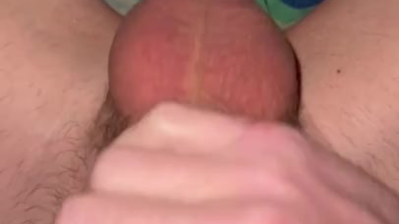 Horny Guy Gets Rock Hard Erection