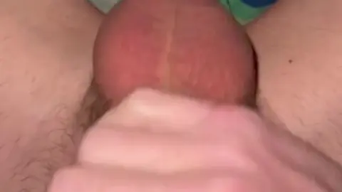 Horny Guy Gets Rock Hard Erection