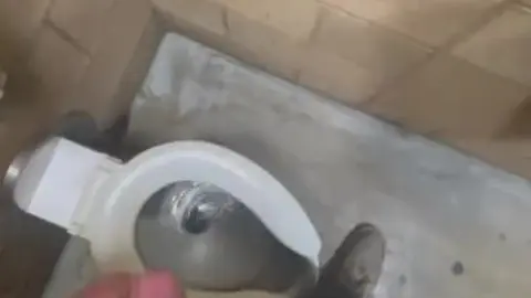 Quickie in Park Restroom During Lunch Break