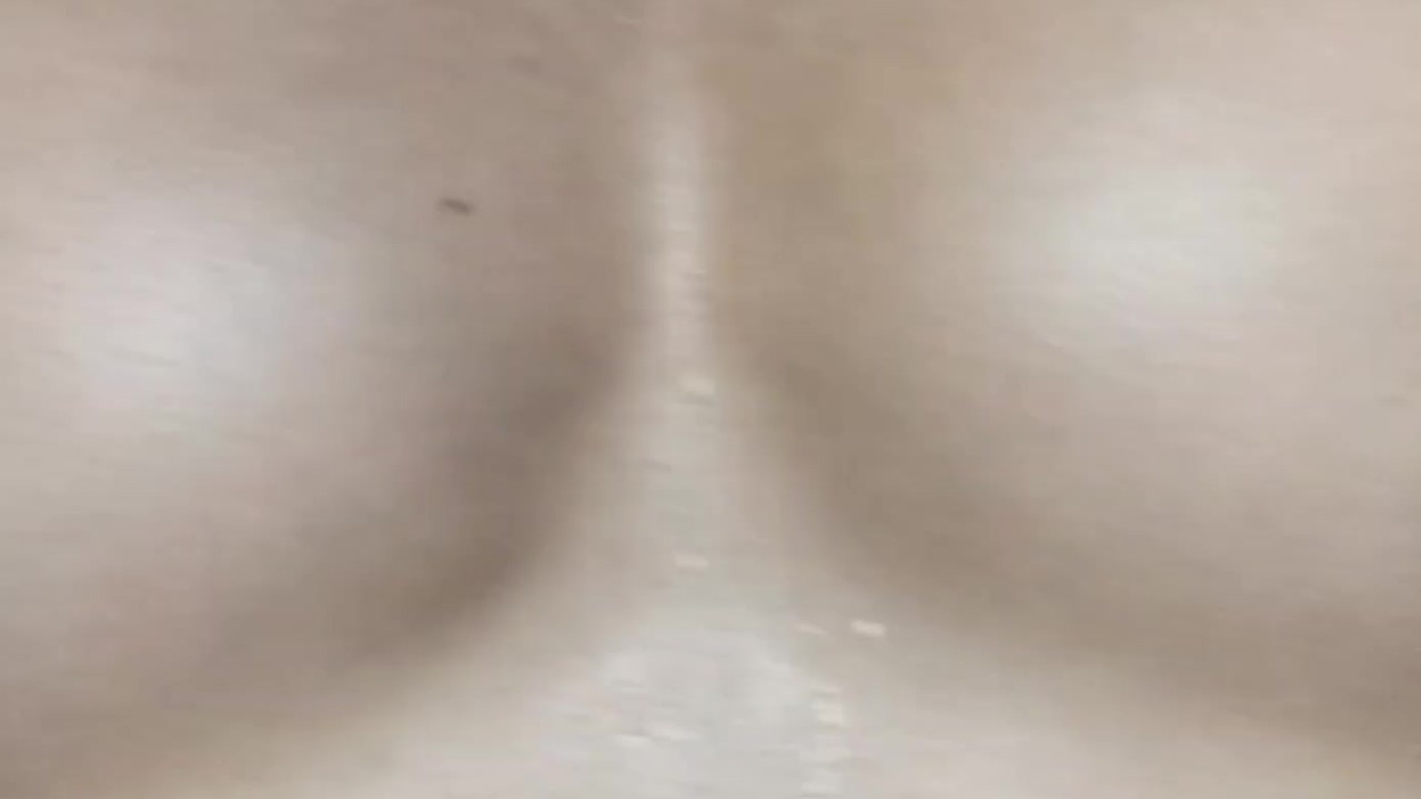 Hairy Chested Man Strokes His Pecs