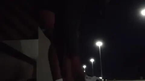 Gay Threesome in Public with Double Penetration