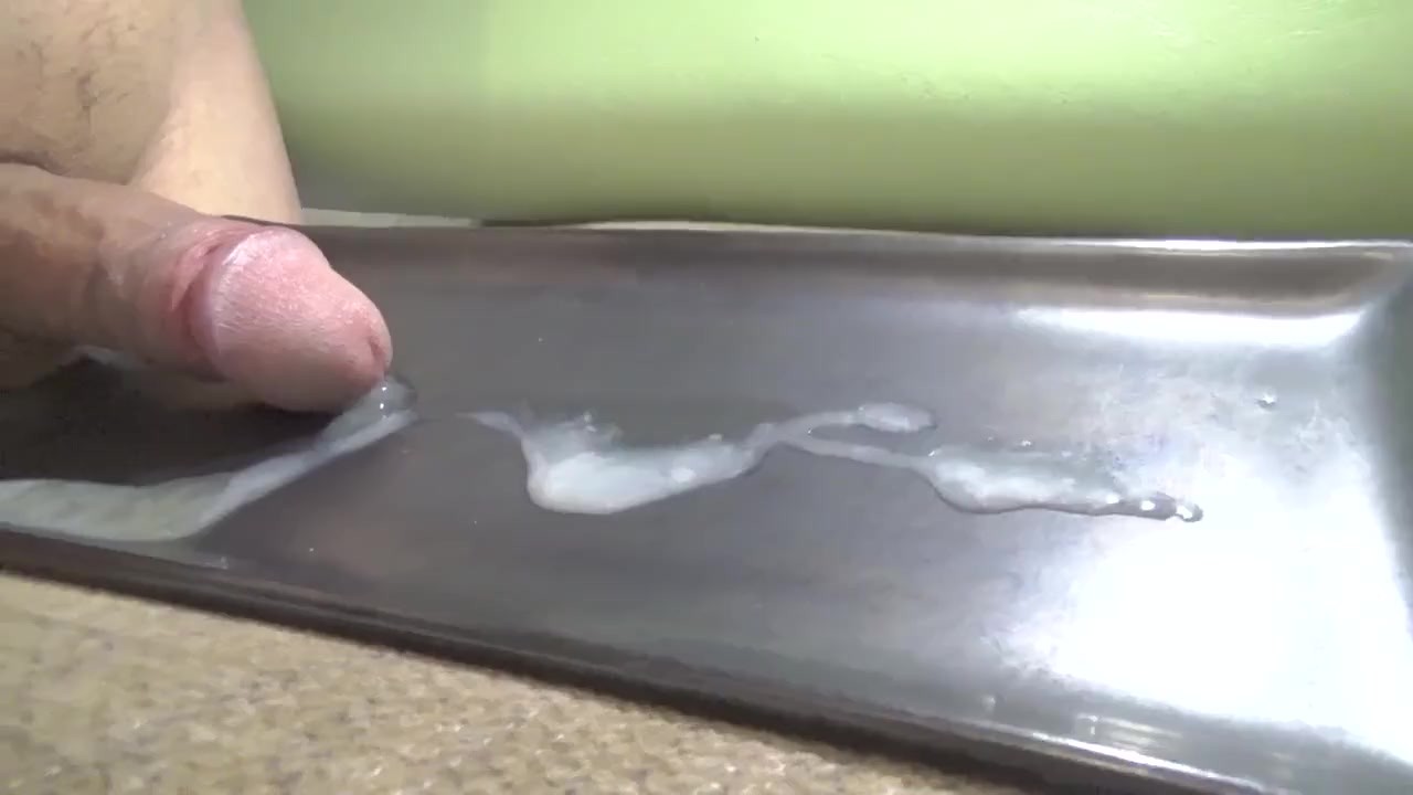 Sensitive Guy Cums Fast After Long Abstinence