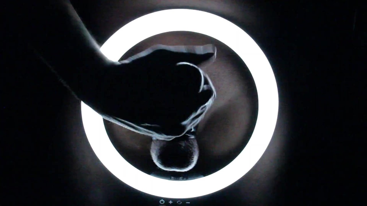 Solo Guy Strokes Under Ring Light