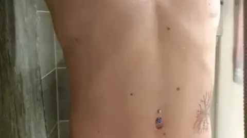 Twink Masturbates in Shower