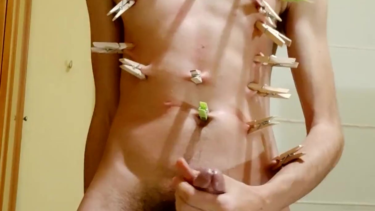 Slave Edges with Clothespins and CBT Under Orders