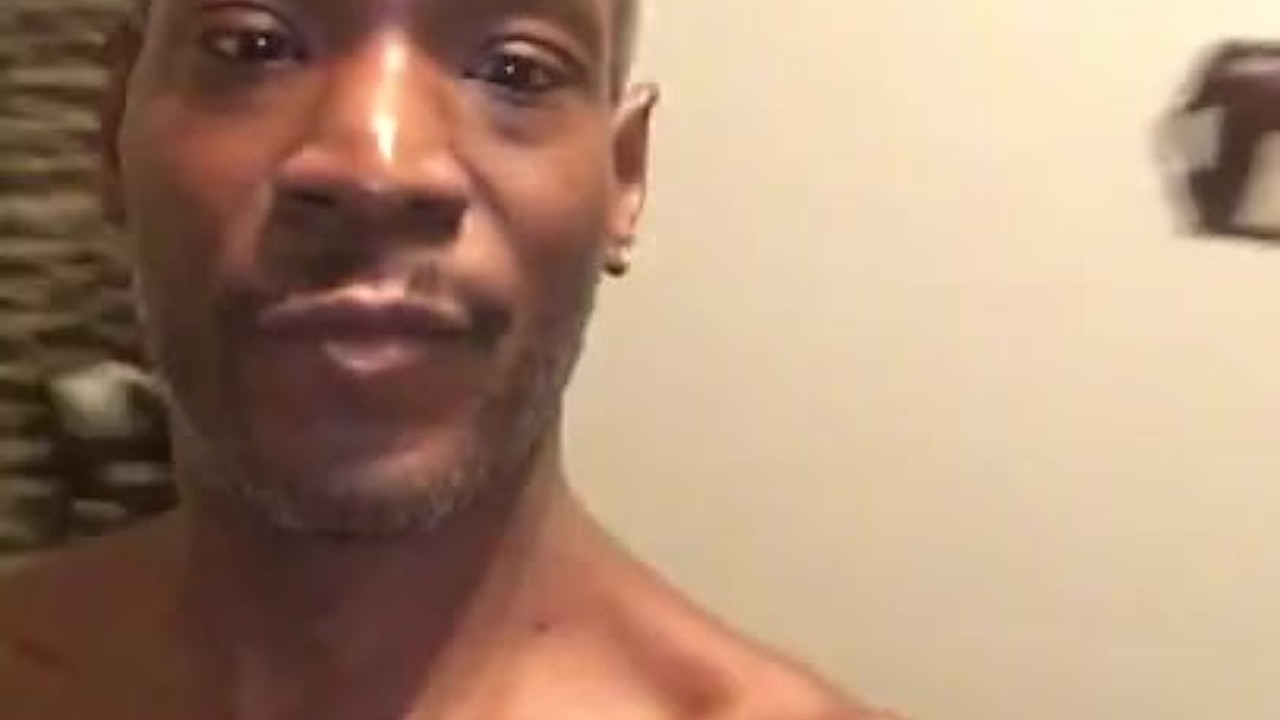 Naked Guy Dances and Plays in Tub