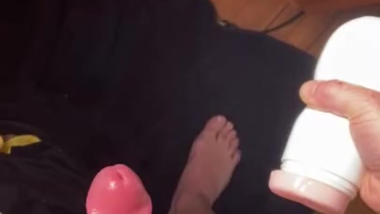 Solitary Twink Strokes to Orgasm