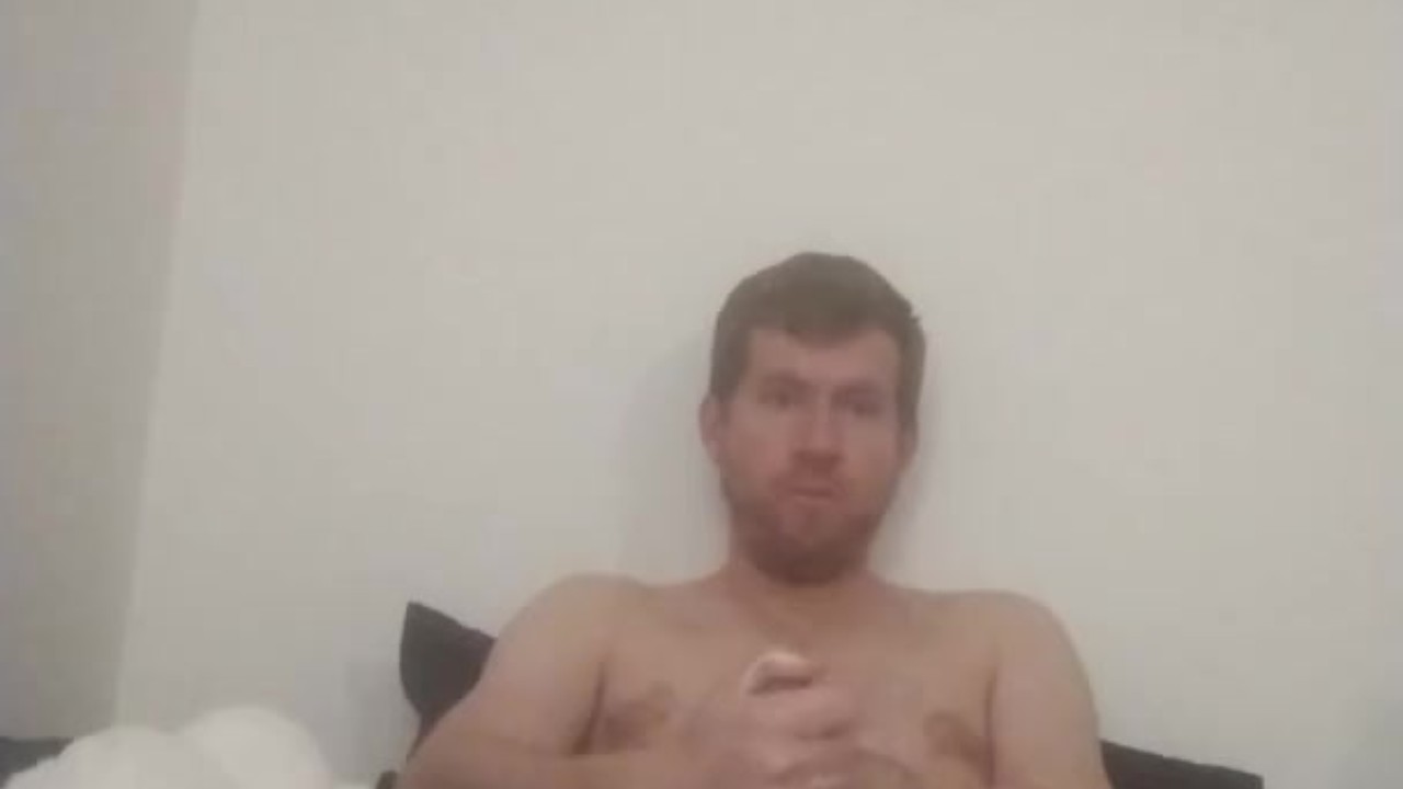 Blonde Otter Guy Masturbates Alone