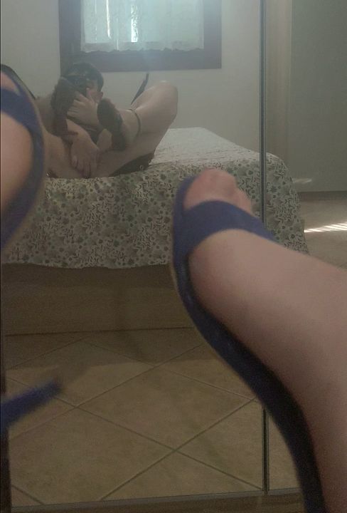 Femboy Plays with His Ass in Solo Action