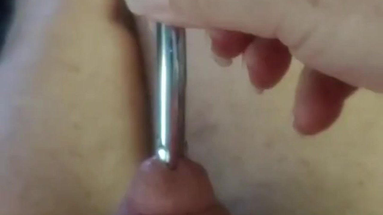 Guy Gets Quick Anal Sounding