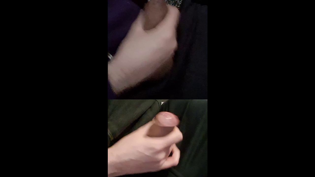 Twink Gives Handjobs to Two Veiny Cocks