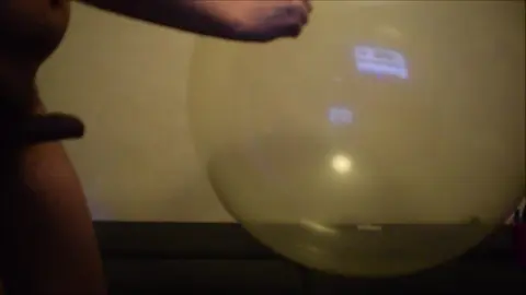 Gay Guy Fucks Balloon in Kinky Tutorial