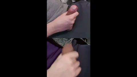 Girthy Uncut Cocks Leak Pre-Cum During Masturbation