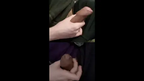 Twink Teases Massive Cocks with Pre-Cum