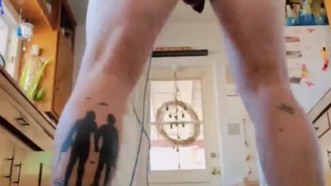 Nudist Guys Clean House Naked
