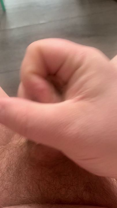 Solo Guy Masturbates Without Cumming