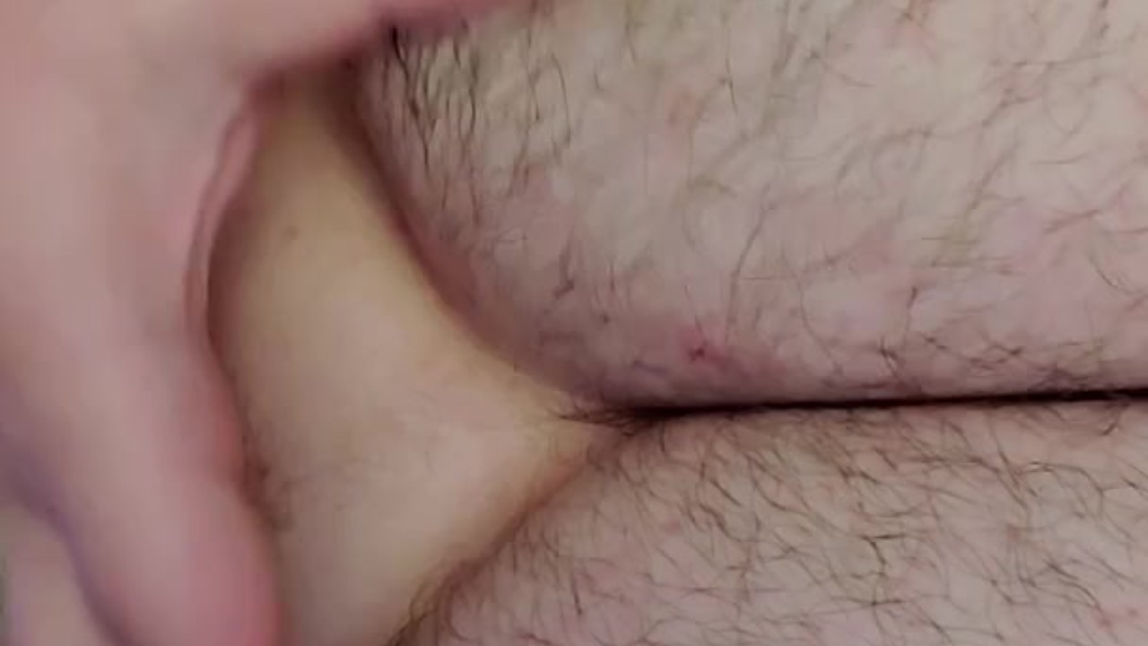 Horny Guy Rubs Nipples with Pre-Cum