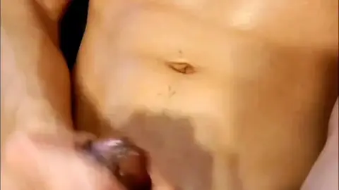 Young Twink Strips and Jerks Off During Morning Workout