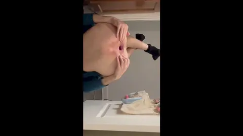 Gay Bottom Gets Anal Stretched and Gaped