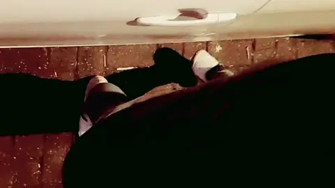 Public Highway Slut Gets Cumshot