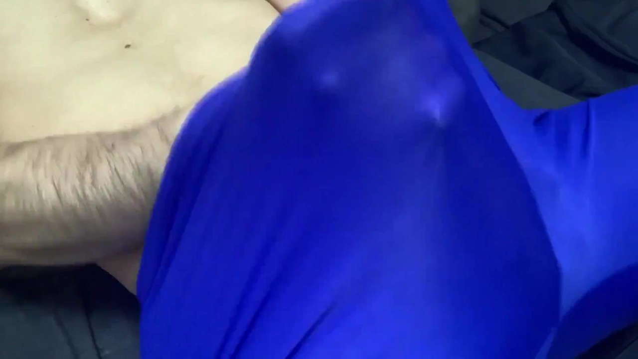 Japanese Guy Masturbates in Compression Shorts