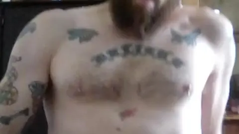 Solo Guy Masturbates at Home