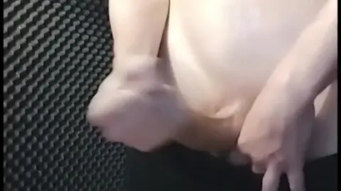 Twink Gets Oiled Up and Cums Hard