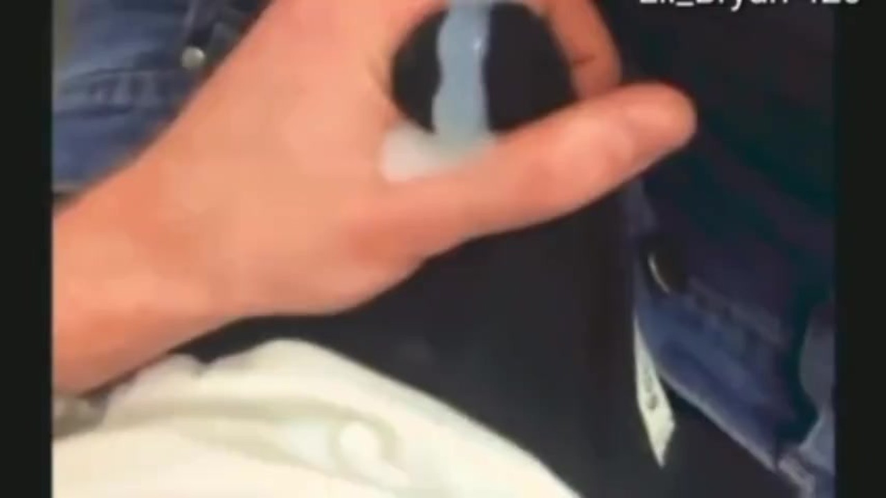 Teen Masturbates in School Classroom