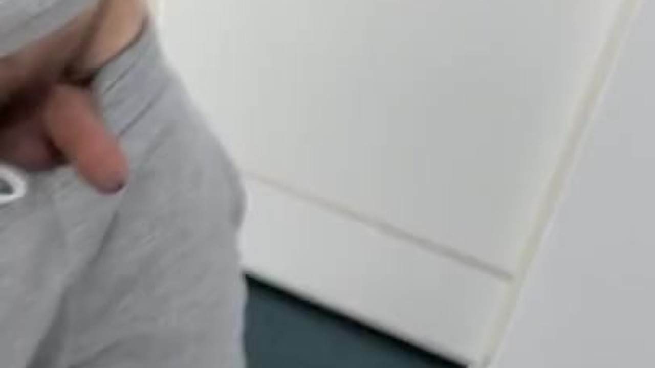 Gay Guy Exposed in Hallway Craving Neighbor's Attention