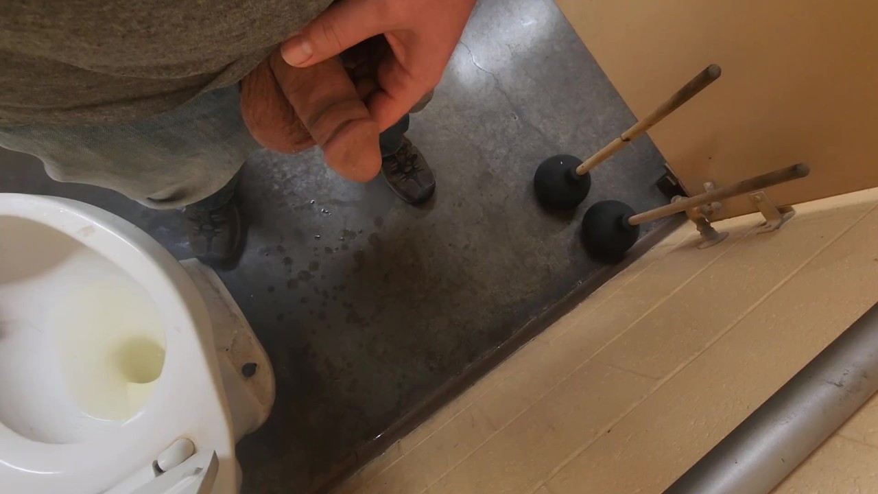 Gay Guy Urinates on Office Floor