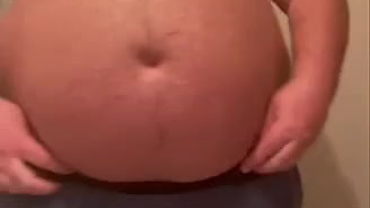 Hog Gets Off in Solo Masturbation Scene