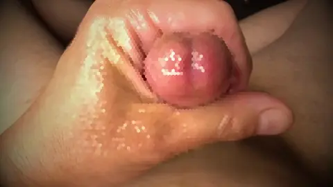 Baby Oil Masturbation with Cum Countdown