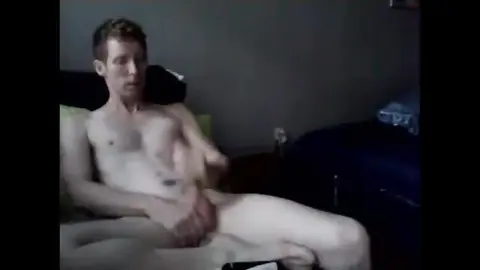 Solo Guy Masturbates in Private Session