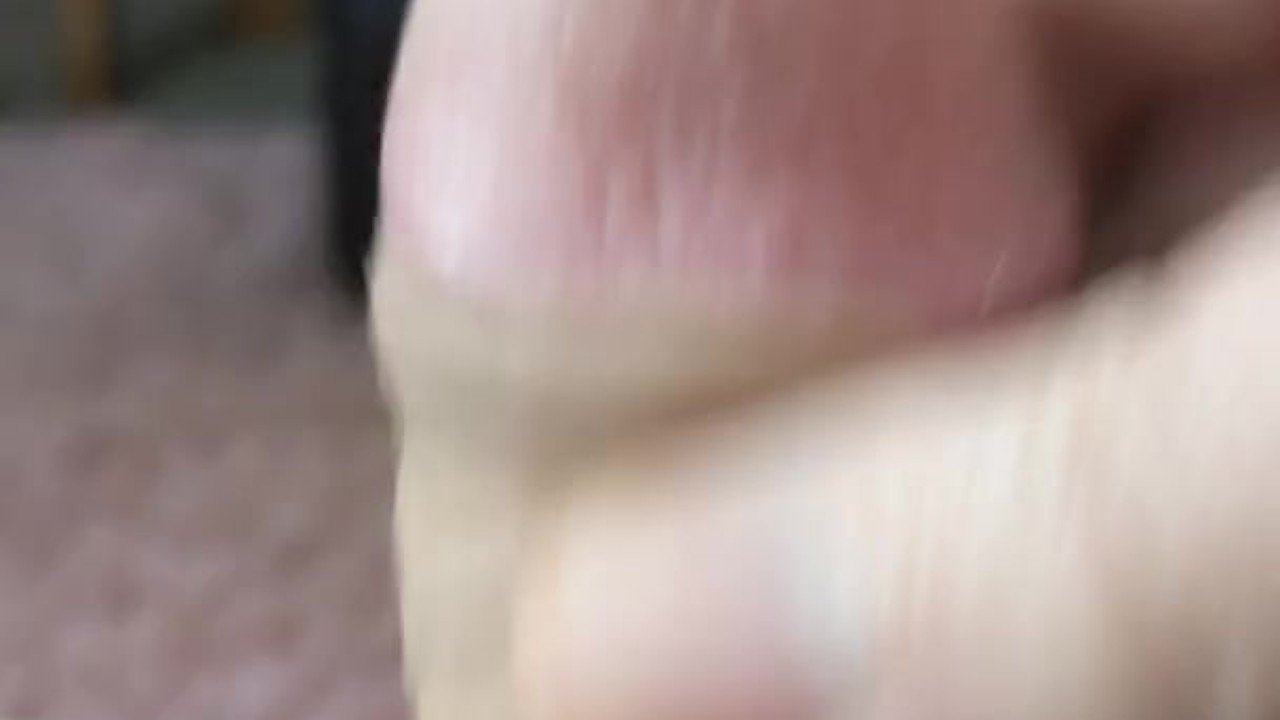 Solo Guy Masturbates with Soft Erection