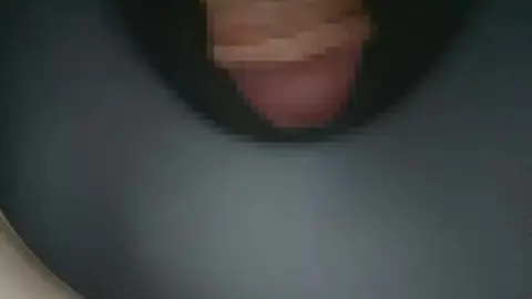 Japanese Hunk Urinates in Toilet