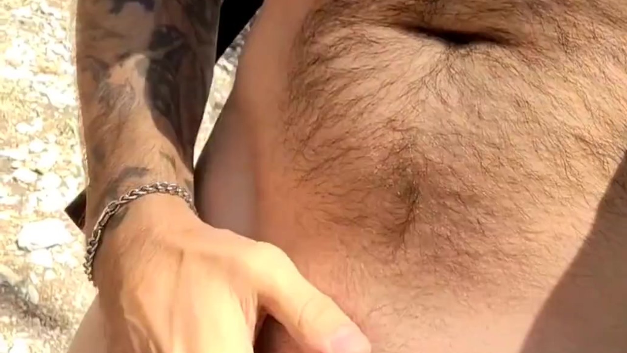 FTM Flashing in Public Outdoor Scene
