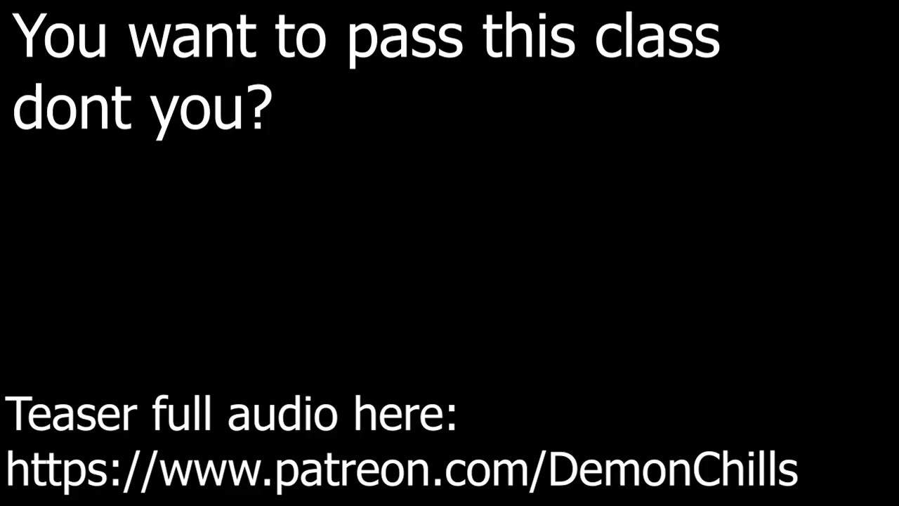Teacher Fucked by Student to Pass Class